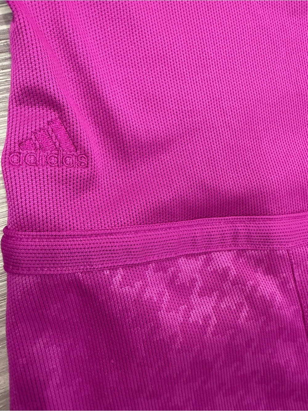 Adidas Magenta Polo Dress with Houndstooth Skirt - Picture 12 of 13